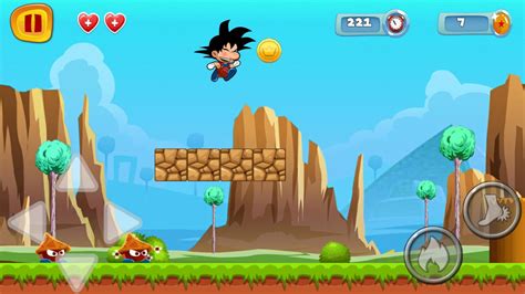 Download a game Super Goku Jungle Run android