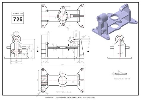 3D CAD EXERCISES 726