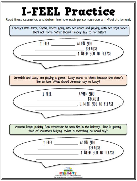 Group Therapy Worksheets For Teenagers - Worksheets Master