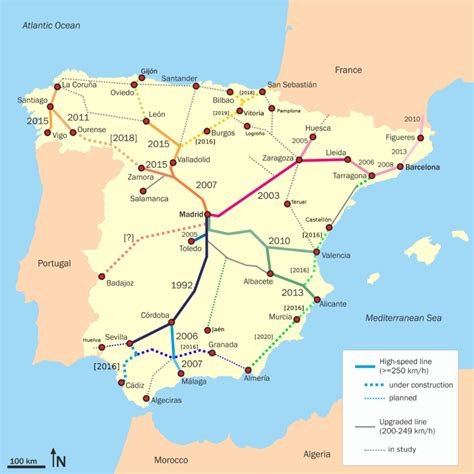 AVE - Alta Velocidad Spain - BonjourLaFrance - Helpful Planning, French Adventure