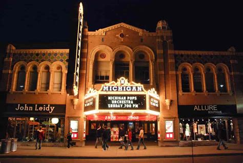 The Michigan Theater: A Historical Parking Site - Get My Parking