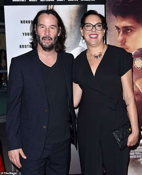 Keanu Reeves enjoys a family night with his producer sister Karina ...