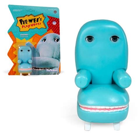 Pee-wee's Playhouse Chairry 3 3/4-Inch ReAction Figure