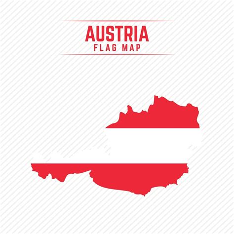 Flag Map of Austria 2400722 Vector Art at Vecteezy