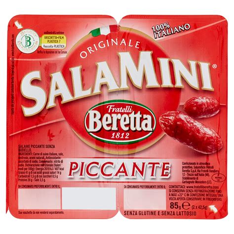 Fratelli Beretta SalaMini Piccante 2 x 42,5 g | Carrefour