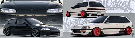 Real vs Imaginary, Pick Your 1980s or 1990s Honda Civic Hatchback ...