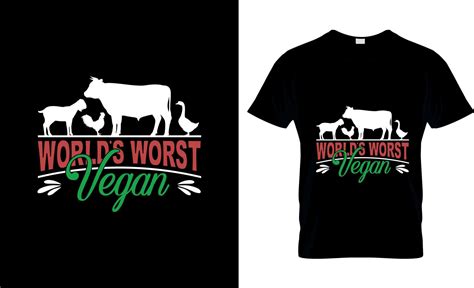 Vegan t-shirt design, Vegan t-shirt slogan and apparel design, Vegan typography, Vegan vector ...