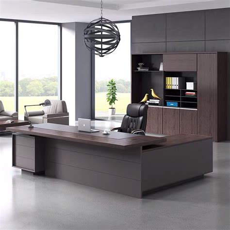 Modern Boss Office Desk Factory Director Office Table Executive Office ...