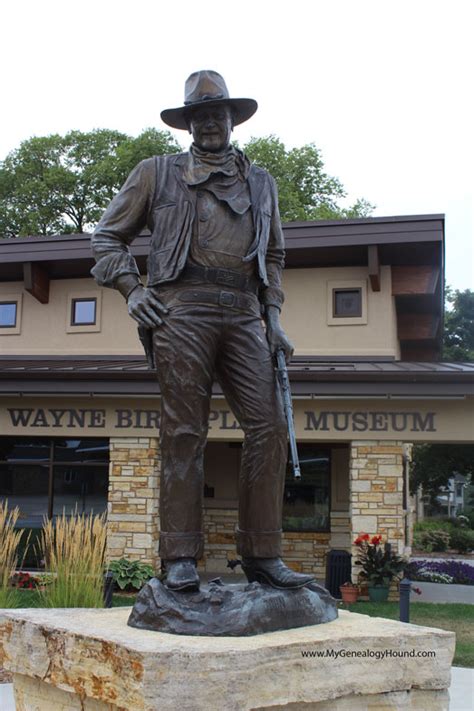 John Wayne Birthplace Home and Museum, Winterset, Iowa photos