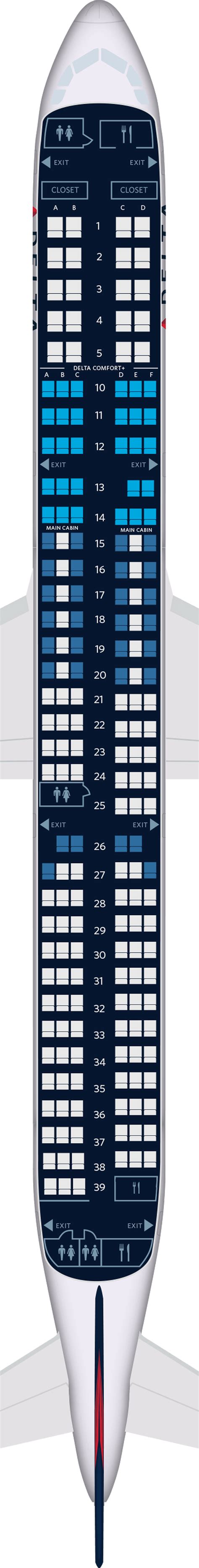 A321 Delta Seat Map - Image to u