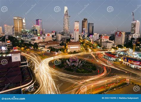 Ho Chi Minh City Vietnam Skyline Editorial Image - Image of building, exterior: 255110295