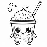 Collection Of 64 Best Kawaii Boba Coloring Pages  Free To Print And sketch template