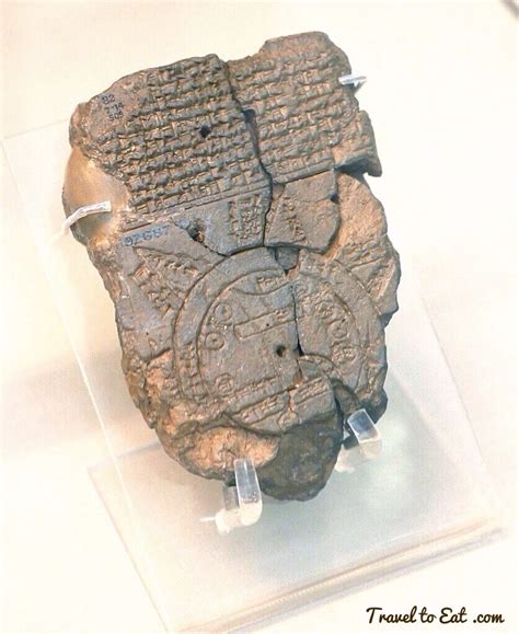 Babylonian World Map, British Museum, London - Travel To Eat | British ...