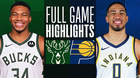 BUCKS vs PACERS | FULL GAME HIGHLIGHTS | November 9, 2023 - YouTube