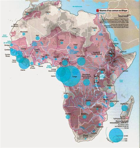 Renewable water resources in Africa - Vivid Maps