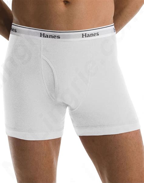 Hanes Classics Men's Boxer Briefs No Ride Up 2-Pack