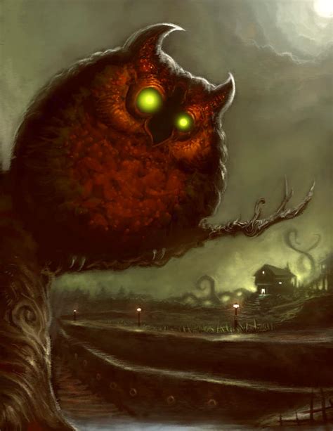 Owl Demon by ScottPurdy on DeviantArt