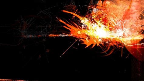 Cool Orange Abstract wallpaper | 1920x1080 | #10203