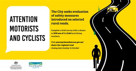 Share the Regional Road | Recently Closed Consultations | Your Say Busselton