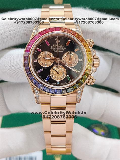 Best Rolex Daytona Rainbow Super Clone 1:1 Replica Watches