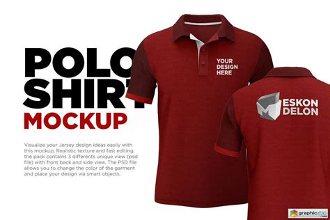 Polo Shirt Mockup Psd » Free Download Vector Stock Image Photoshop Icon