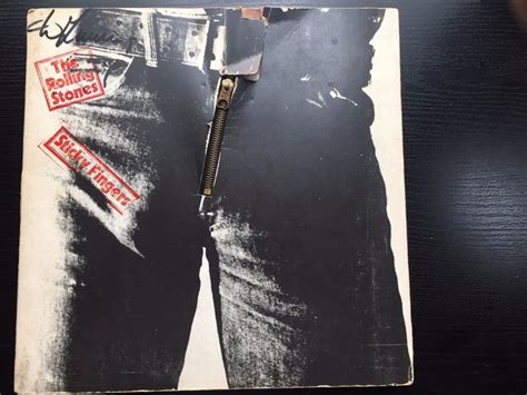 Sticky Fingers The Rolling Stones Original Andy Warhol Pan Zipper ...