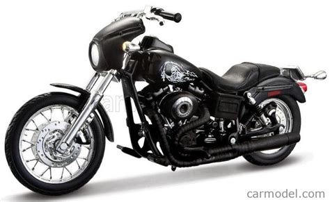 MAISTO 35024-12061 Scala 1/18 | HARLEY DAVIDSON DYNA SUPER GLIDE SPORT ...