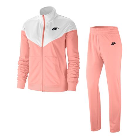 Buy Nike Sportswear Tracksuit Women Apricot, White online | Tennis ...