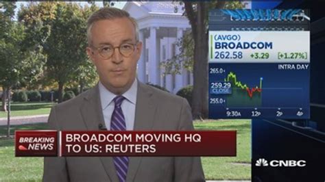 Broadcom moving headquarters back to US, reports Reuters