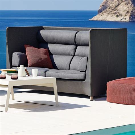 Buy Diamond Highback Outdoor Lounge Sofa by Cane-line — The Worm that Turned - revitalising your ...