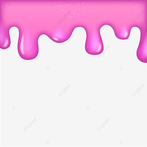 Goo Dripping Clipart PNG Images, Pink Dripping Slime Goo Drip Liquid ...