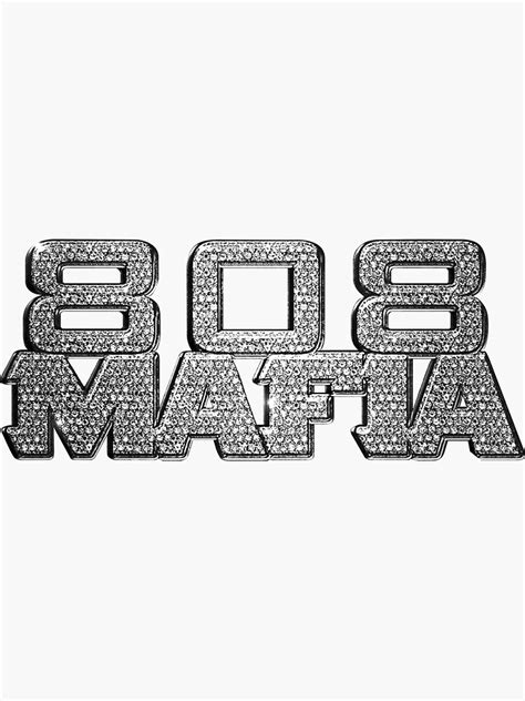 "808 Mafia Diamond Logo" Sticker for Sale by parkvisual | Redbubble