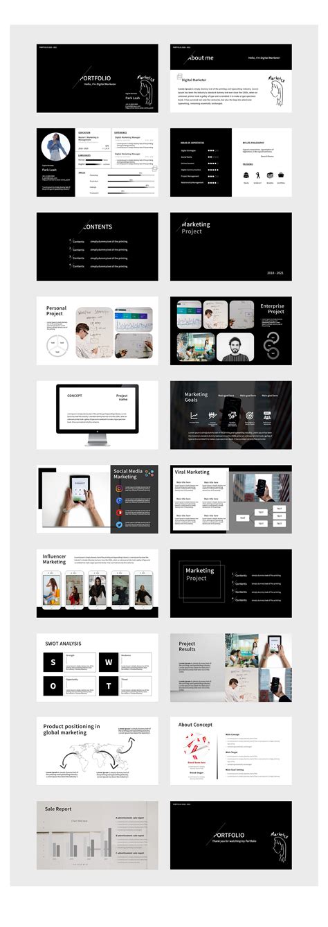 Portfolio Examples, Digital Portfolio, Portfolio Layout, Creative ...