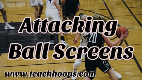 How to Attack Ball Screens - Basketball Tutorial - YouTube