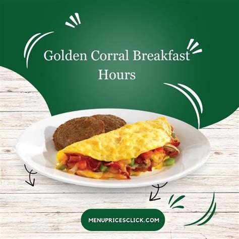 Golden Corral Breakfast Hours -Opening And Closing Time 2024