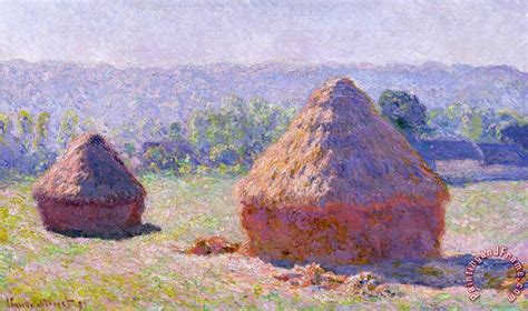 Claude Monet The Haystacks painting - The Haystacks print for sale