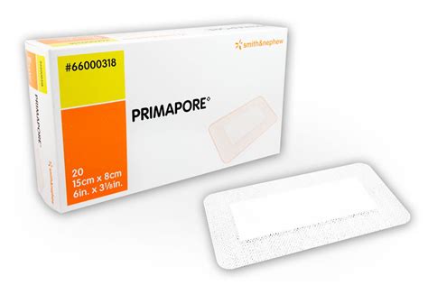 Smith and Nephew PRIMAPORE Adhesive Non-Woven Wound Dressing - Bowers Medical Supply