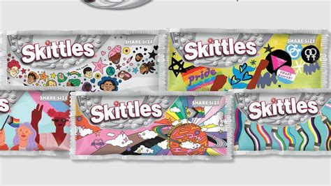 Skittles Commissions LGBTQ+ Artists To Design Its Pride Packaging For 2022 - DesignTAXI.com