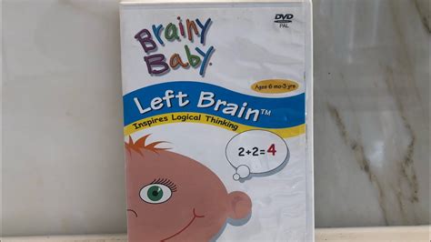 The Opening to Brainy Baby - Left Brain - DVD - YouTube