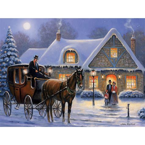 Christmas Eve 300 Large Piece Jigsaw Puzzle | Spilsbury