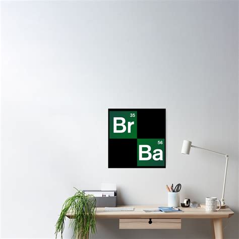 "Breaking Bad elements" Poster for Sale by bibi8 | Redbubble