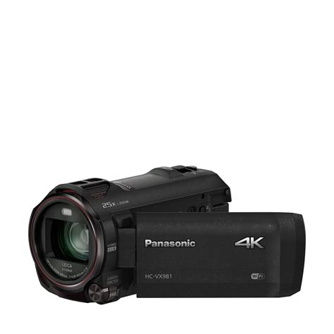 Panasonic 4K Camcorder with 20X Optical Zoom - HC-VX981-K