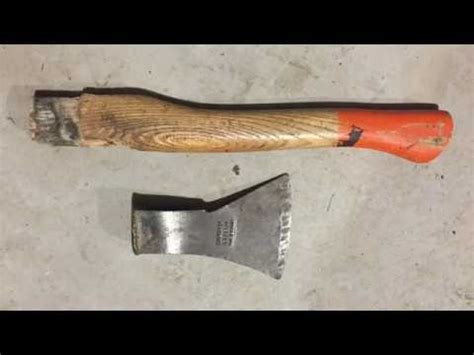 Hatchet Handle Replacement - YouTube