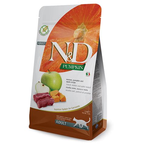 Farmina N&D Pumpkin Cat Food Venison & Apple Formula 3.3 lb