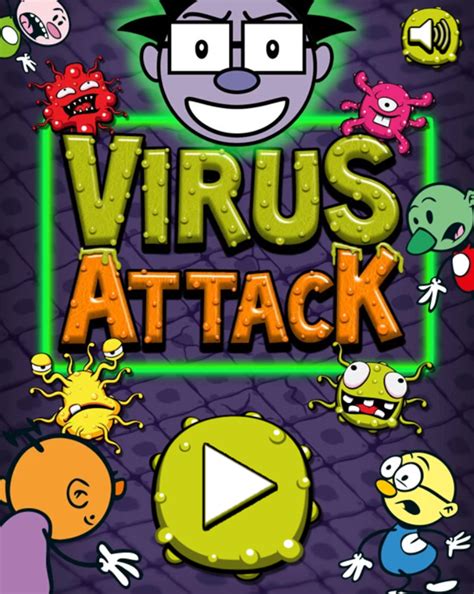 🕹️ Play Virus Attack Game: Free Online Level Splitting Attack Logic ...