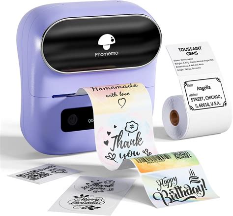 Amazon.com : iDPRT Label Maker with 600pcs Labels(2 Rolls of 300pcs ...