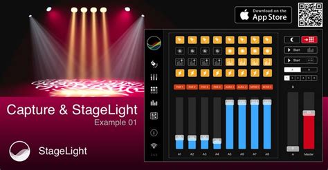 I have started to create some lighting example with the StageLight App ...