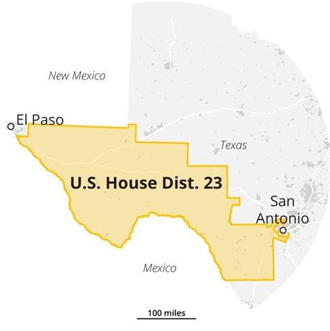 Texas 23rd Congressional District Map