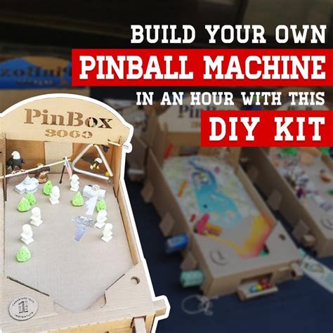 Build Your Own Pinball Machine in an Hour with This DIY Kit | Blog | Pinball Machines for Sale ...