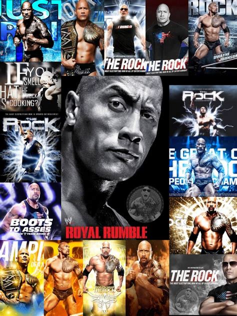 My WWE Posters | The rock dwayne johnson, Wwe the rock, The rock